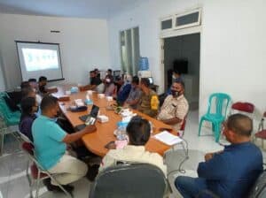 BNNK Pulau Morotai gelar rapat dengan Kesbangpol Pulau Morotai
