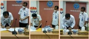 Penyerahan Alat Rapid Tes Antigen Kepada BNNP Maluku Utara dan Jajaran