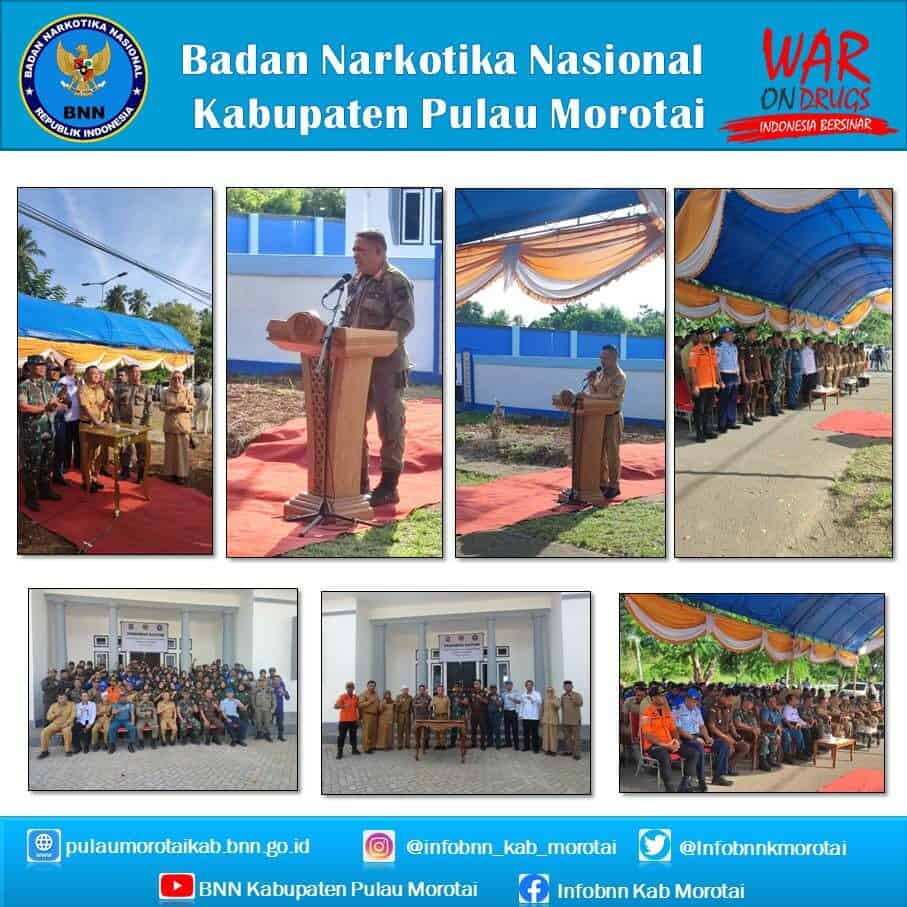 Peresmian Kantor Satpol PP Satlinmas dan Damkar Kabupaten Pulau Morotai Peresmian Kantor Satpol PP Satlinmas dan Damkar Kabupaten Pulau Morotai