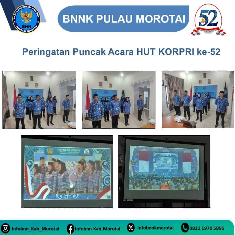 Peringatan Puncak Acara HUT KORPRI ke-52 Peringatan Puncak Acara HUT KORPRI ke-52