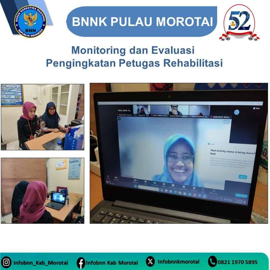 Monitoring dan Evaluasi Peningkatan Petugas Rehabilitasi Konsep Otomatis