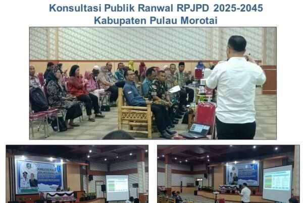 Konsultasi Publik Ranwal RPJPD 2025-2045 Kabupaten Pulau Morotai