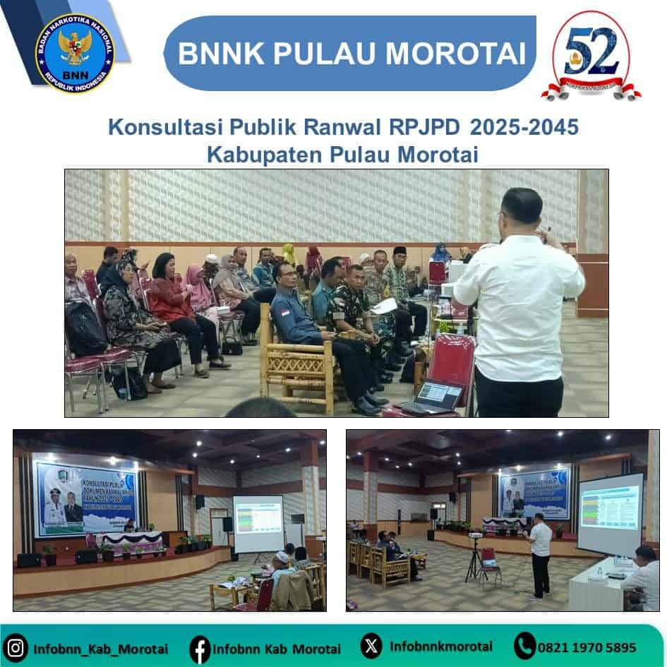 Konsultasi Publik Ranwal RPJPD 2025-2045 Kabupaten Pulau Morotai Konsultasi Publik Ranwal RPJPD 2025-2045 Kabupaten Pulau Morotai